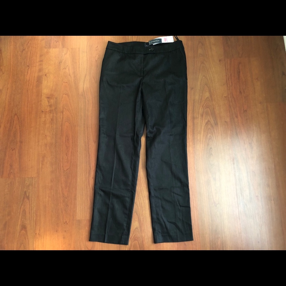 NWT Jones New York Signature Stretch Blk Pants
